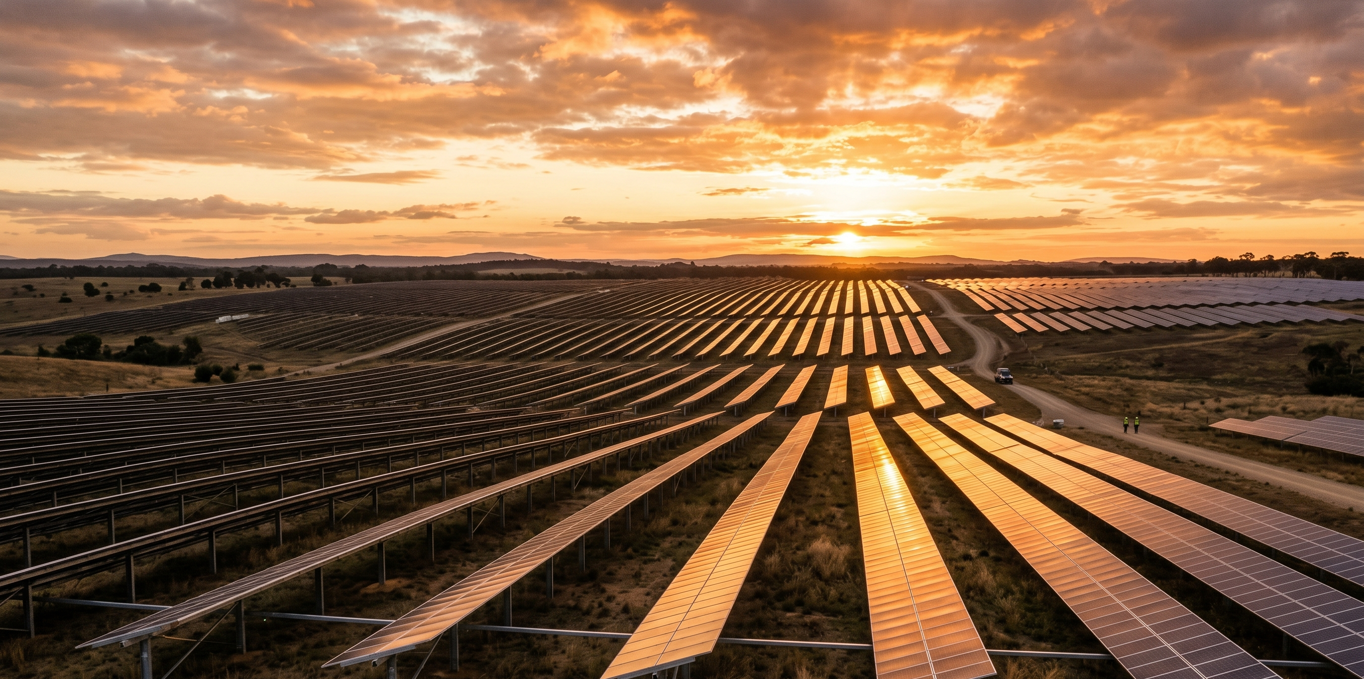 Ground-mounted solar farm delivered by FJS Holding